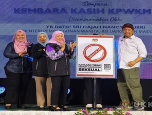 Laungan “Katakan Tidak Kepada Gangguan Seksual” bergema di Dewan Masyarakat Bekenu